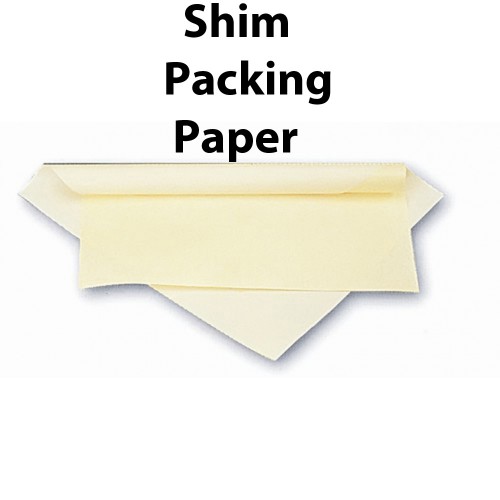 Shim Packing Paper Rolls - Bar-Plate